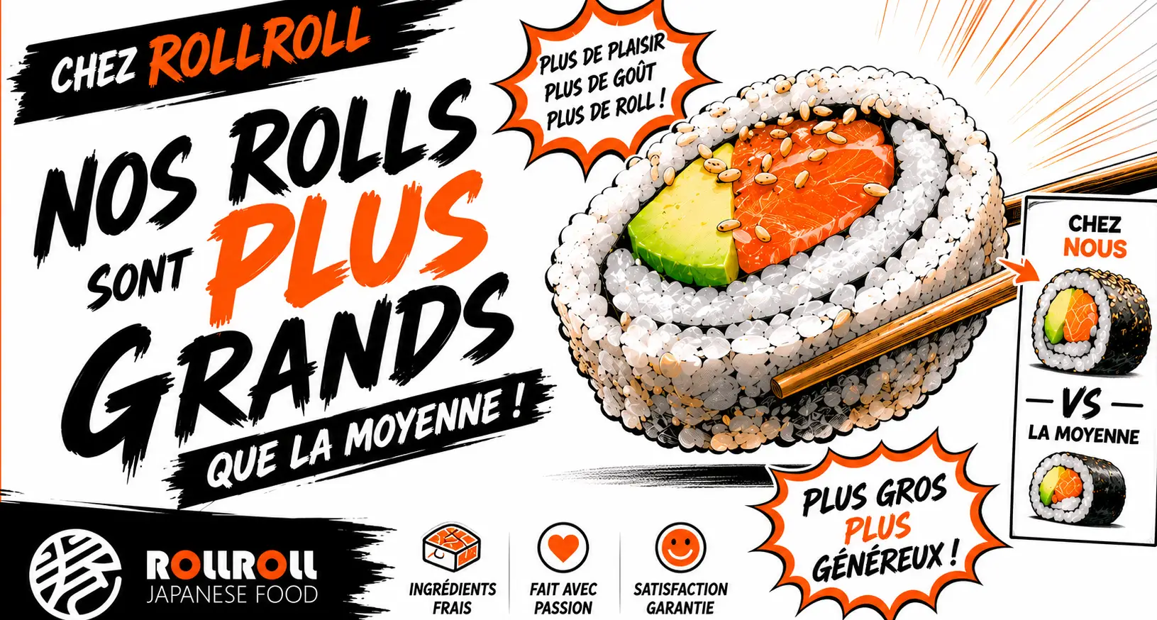 Roll Roll Banière